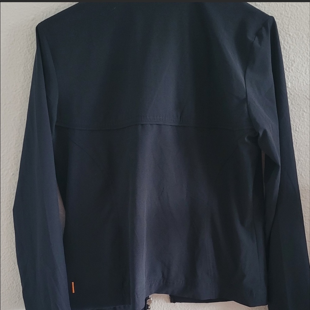 Black, lightweight Lucy zip up Jacket
